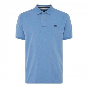 Image of Raging Bull Signature Jersey Polo - Mid Blue81