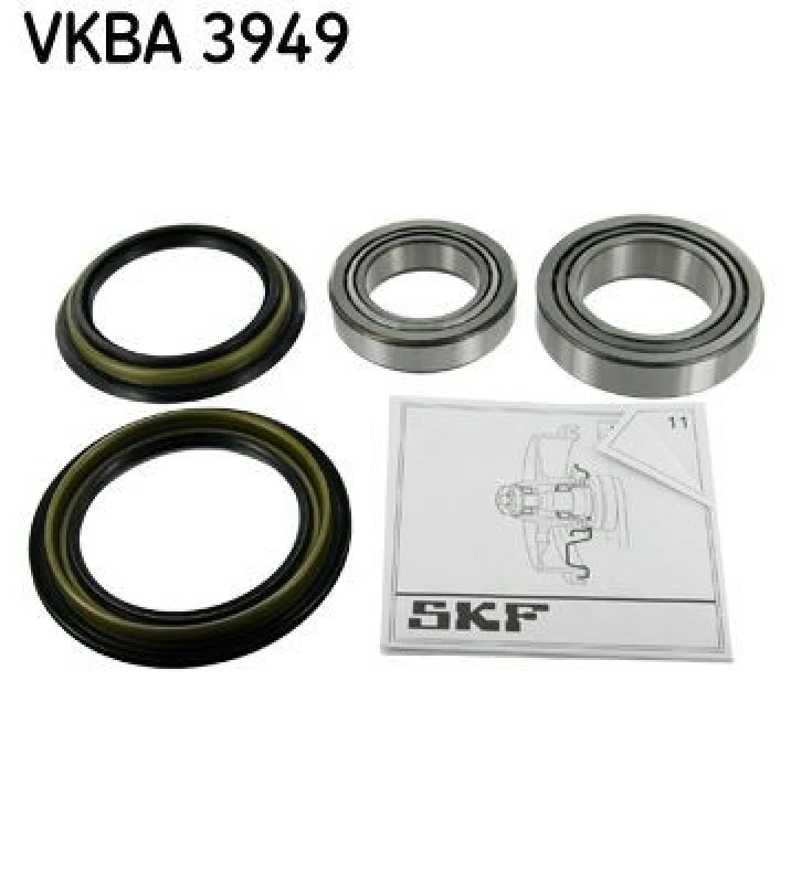 Image of SKF Wheel bearing kit SKF VKBA 3949
