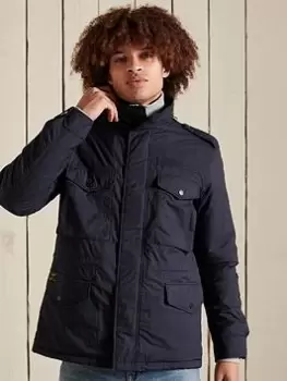 Image of Superdry New Military Jacket - Navy Size XL Men