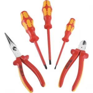 Image of Knipex 00 20 13 VDE Tool Set With 3 Wera Screwdrivers