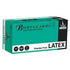 Image of Powder Free Size Medium Disposable Latex Gloves White 50 Pairs 98227