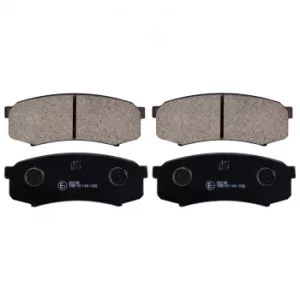 Brake Pad Set 16732 by Febi Bilstein Rear Axle