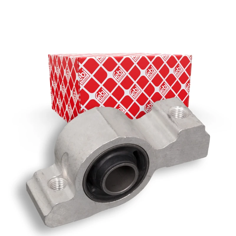 Image of FEBI BILSTEIN 11755 Arm Bushes Front Axle Right Elastomer Control Arm-/Trailing Arm Bush (251)