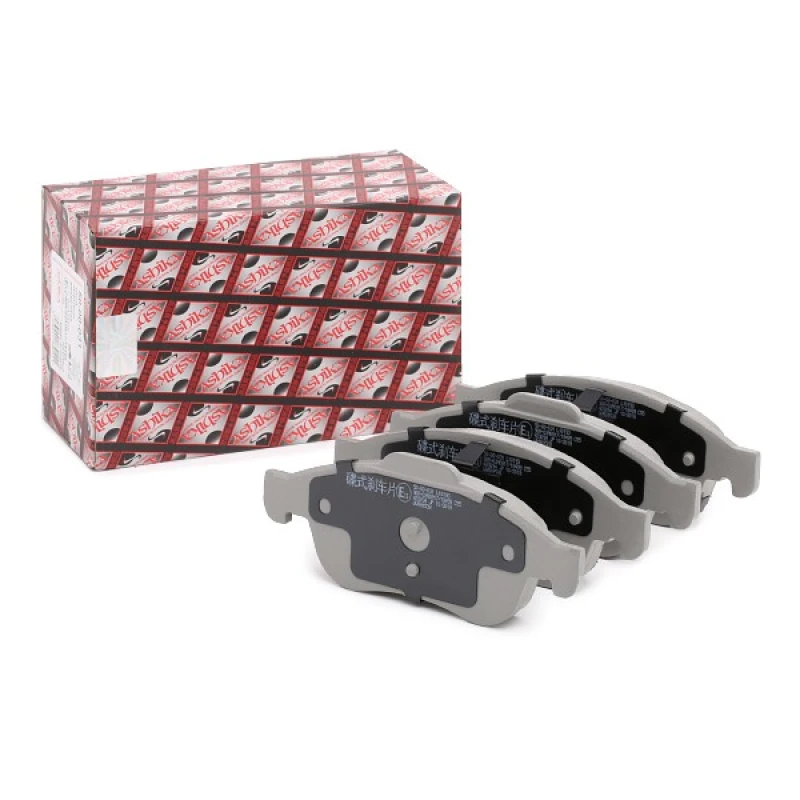 Image of ASHIKA 50-00-031 Brake pad set Front Axle, with piston clip Brake Pad Set,disc brake (402)