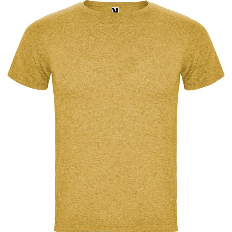 Image of ROLY ROLY Men Fox Heather Short-Sleeved T-Shirt in Light Green Size: Small Light Green S Male 5063574544221