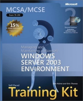Image of Mcsa/mcse Self-Paced Training Kit exam 70-290 by Dan Holme Book