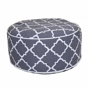 Image of Charles Bentley Outdoor Inflatable Foot Stool Grey