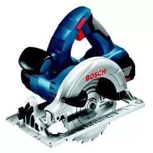 image of Bosch 18V 4Ah Li-Ion 165mm Cordless Circular Saw 2 Batteries Gks18V-Li