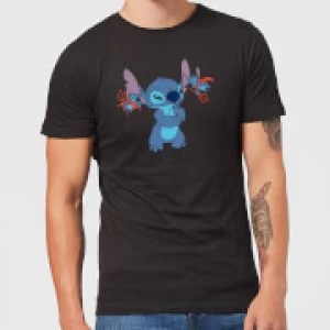 Image of Disney Lilo And Stitch Little Devils Mens T-Shirt - Black - XL