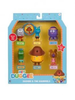 Hey Duggee Hey Duggee Duggee and The Squirrels Figurine Pack, One Colour