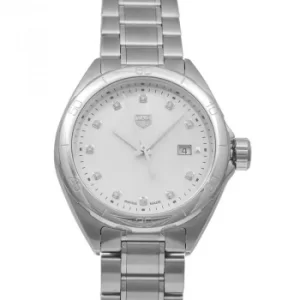 image of Formula 1 Ladies Quartz Mother Of Pearl Dial with Diamonds Ladies Watch