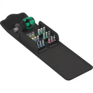 Image of Wera Kompakt Stubby 1 05057471001 Bit set 19 Piece 1/4 (6.3 mm)