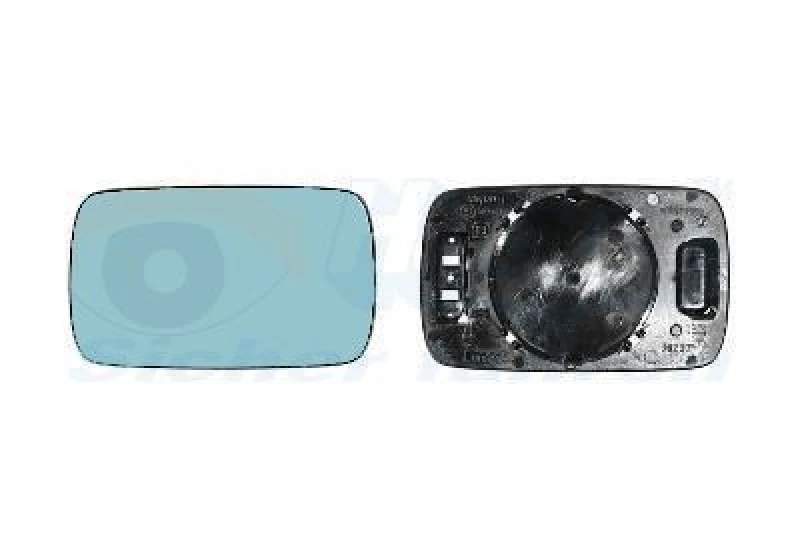 Image of VAN WEZEL Wing mirror glass VAN WEZEL 0640835