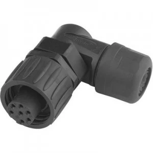 Image of Amphenol C016 10F006 000 12 Bullet connector Connector right angle Series connectors C016 Total number of pins 6