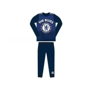 Image of Chelsea FC Childrens/Kids Pyjamas (2-3 yrs) (Blue)