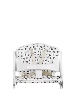 Image of Childhome Lambda Chair Cushion - Jersey Leopard, Multi