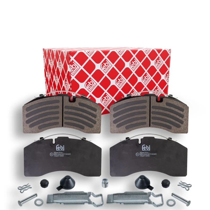 Image of Brake pad set FEBI BILSTEIN 116251