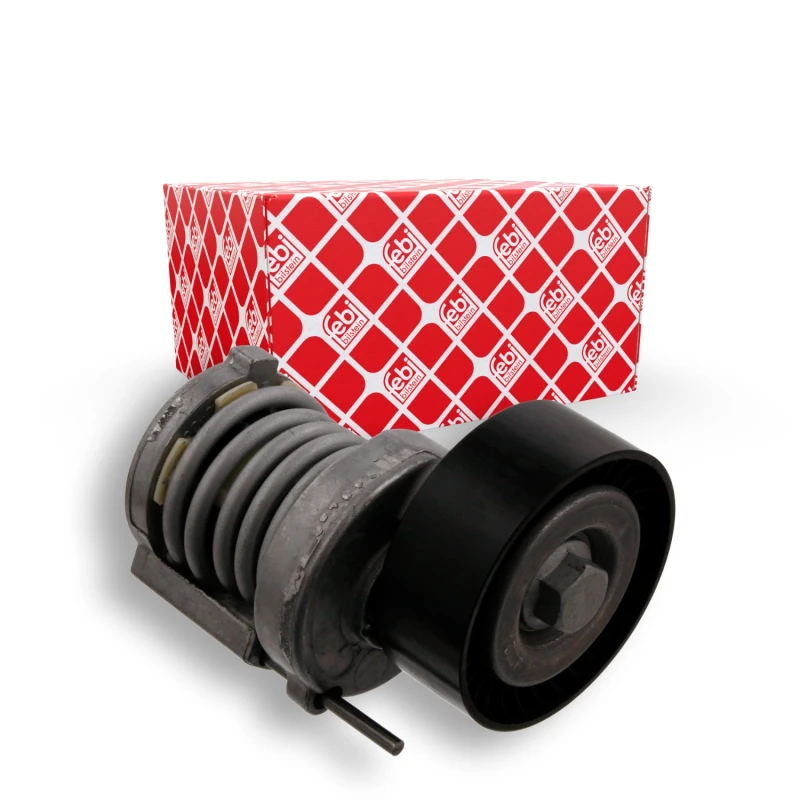 Image of FEBI BILSTEIN 14730 Tensioner Aluminium Belt Tensioner,v-ribbed belt (541)