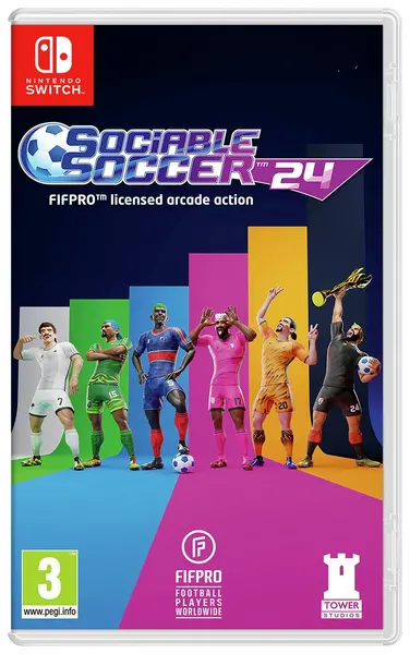 Image of Sociable Soccer 24 Nintendo Switch Game