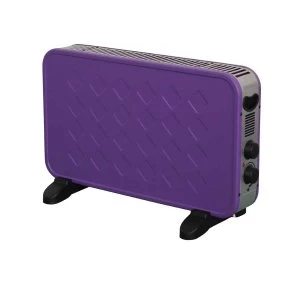 image of Connect It Connect It 2000W Convector Heater - Purple