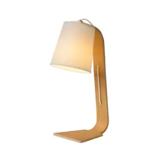 Image of Nordic Scandinavian Table Lamp - 1xE14 - White