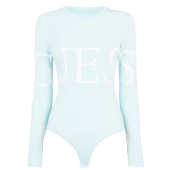 Guess Logo Bodysuit - Blue