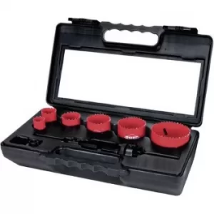 image of RUKO A106340 A106340 Hole saw set 8 Piece 22 mm, 29 mm, 35 mm, 44 mm, 51 mm, 68mm 1 Set