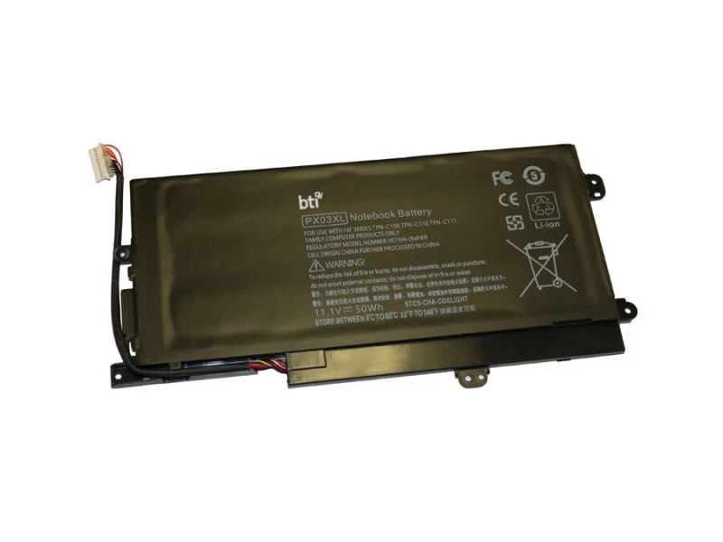 Image of BTI BTI 715050-001 compatible 50Wh 3-cell battery for HP Envy Sleekbook HP Envy M6-K 715050-001-BTI