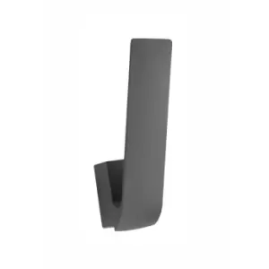 image of Chibougamau Outdoor Modern Wall Lamp Dark Grey Aluminium LED 5W 522Lm 3000K IP65 ac Driver Included - Merano