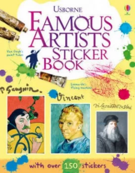Image of Famous Artists Sticker Book by Megan Cullis Paperback