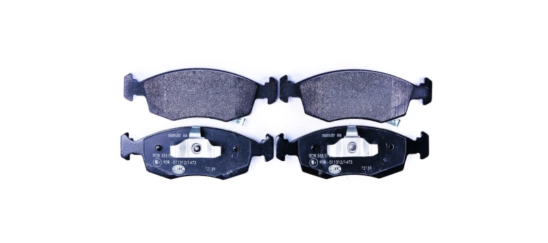 Image of HELLA Brake pad set HELLA 8DB 355 016-231