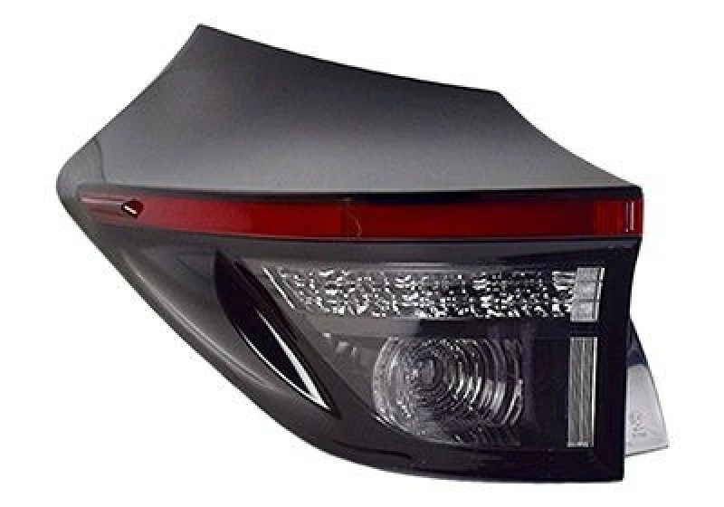 Image of VAN WEZEL Rear light VAN WEZEL 5419935