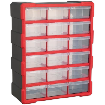 Image of Sealey APDC18R 18 Drawer Cabinet Box