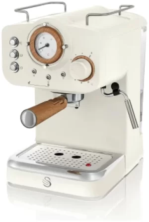 Swan SK22110WHTN Nordic Pump Espresso Coffee Maker