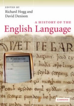 Image of A History of the English Language by Richard Hogg Book