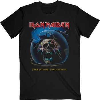 Image of Iron Maiden - Astro Dead V.1. Unisex Large T-Shirt - Black