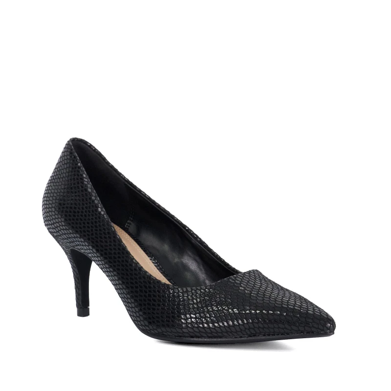 Image of Dune London Bribe-Black Stilettos Black 4