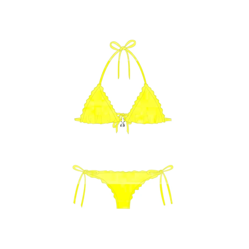 Image of banana moon 2 Piece swimsuit For Her Banana Moon Ciroluma Neosun Jaune Female L