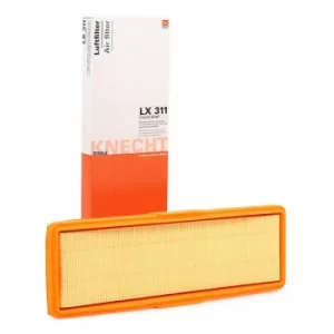 Image of MAHLE Original Air Filter PORSCHE LX 311 92811018500,92811018501,92811018502 Engine Filter 92811018503