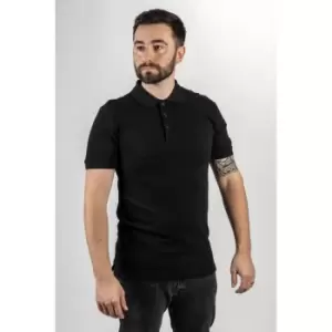 Essentials Polo Shirt Polo Shirts Black XXL