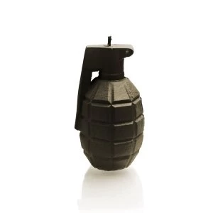 Image of Black Small Grenade Candle