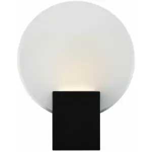 Image of Nordlux Hester LED Dimmable Wall Lamp Black, 3000K