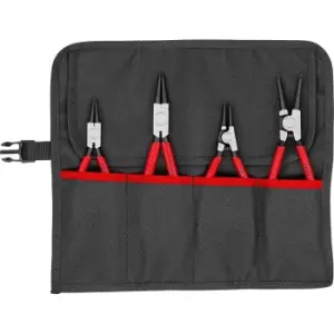 image of Knipex 00 19 56 V01 Circlip Plier Set, 4 Piece