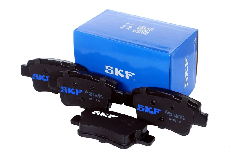 Image of SKF VKBP 90671 Brake pad set excl. wear warning contact Brake Pad Set,disc brake (402)