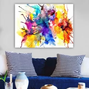 Image of 298101569_70100 Multicolor Decorative Canvas Painting