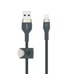 Image of Belkin CAA010BT2MBL USB cable 1m USB A USB C/Lightning Blue
