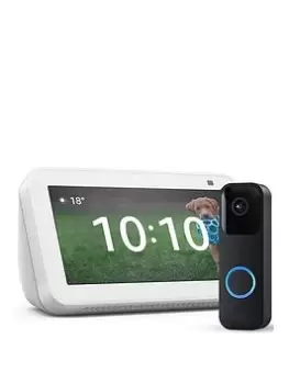 image of Amazon Echo Show 5 (2Nd Gen) With Blink Video Doorbell