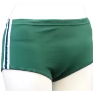 image of Carta Sport Mens Athletic Briefs (26R) (Green/White)