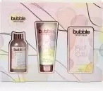 Image of The Kind Edit Co. Bubble Boutique Pamper Treats Gift Set 100ml Bath & Shower Gel + 100ml Body Souffle + 100g Bath Salts