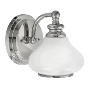 image of Ainsley 1 Light Indoor Wall Light Polished Chrome IP44, G9